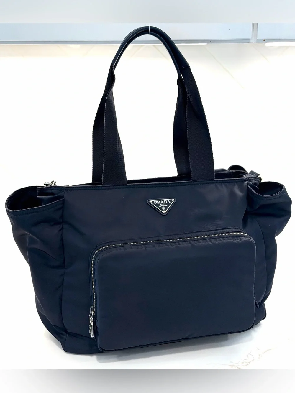 Prada Diaper Bag in Navy